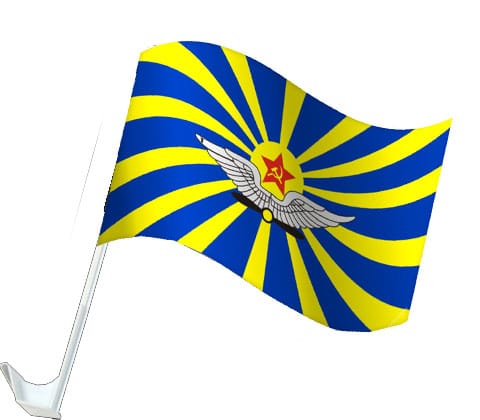 Флаг ВВС на машину