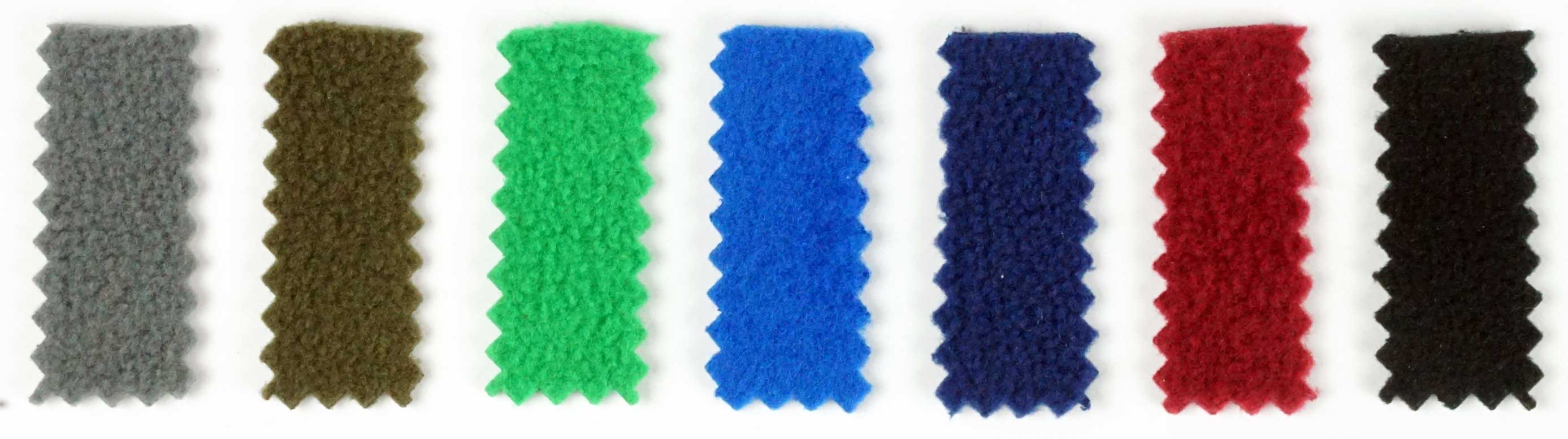 Образцы цветов флиса для подкладки