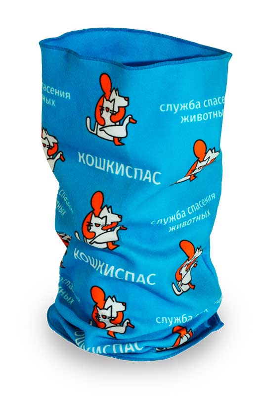 Бафф из флиса, однослойный.