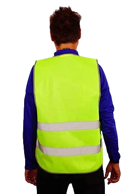 Сигнальный жилет стандартный с нанесением логотипа