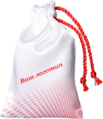 Мешочек с завязкой шнуром сверху