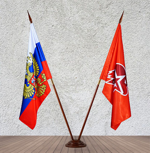 Напольные флаги на заказ