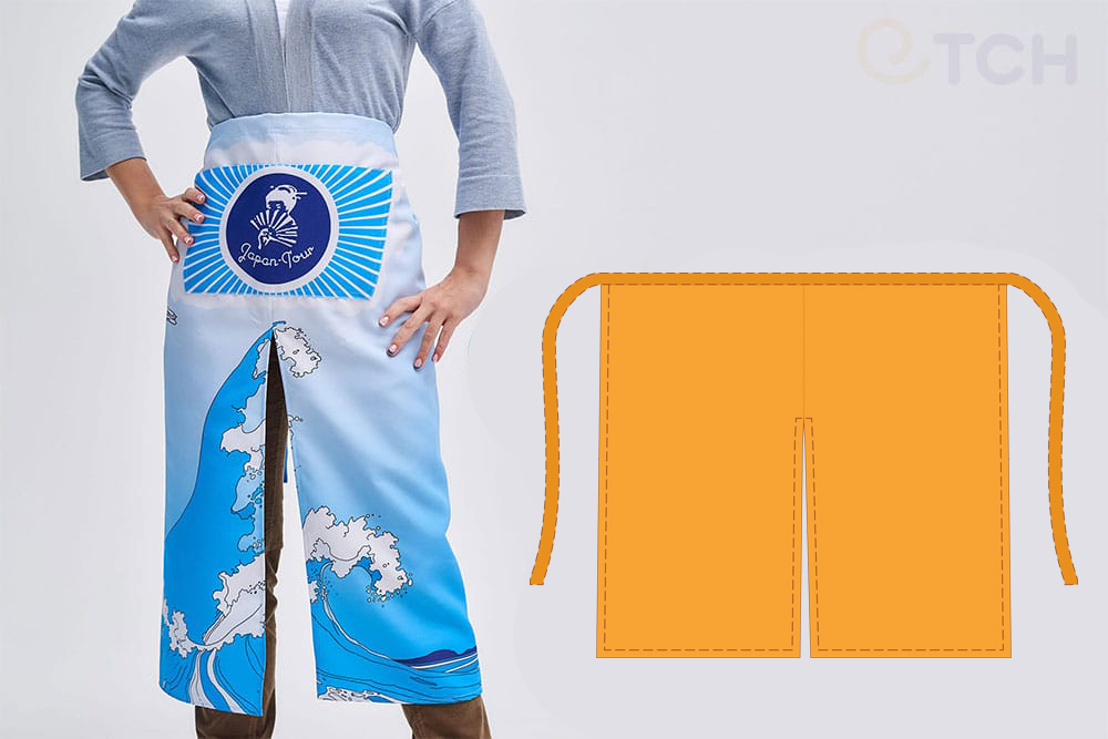 Фартук Бармен на заказ с нанесением фото по всему крою.