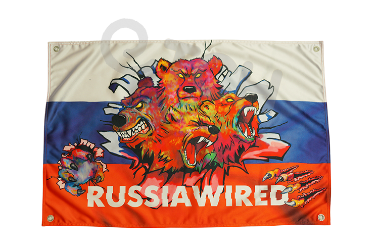 Флаг болельщика спортивного клуба на стену