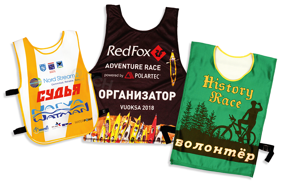 Накидки спортивных судейских бригад