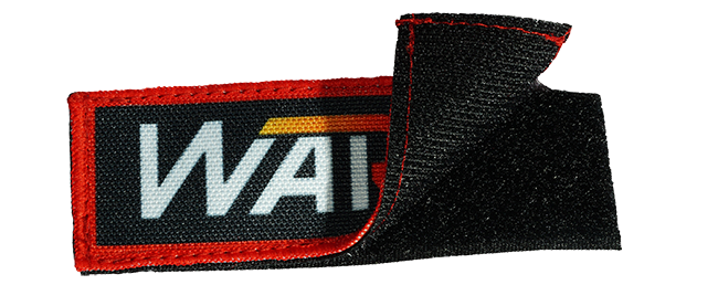 Нашивка с полной Велкро «липучкой».