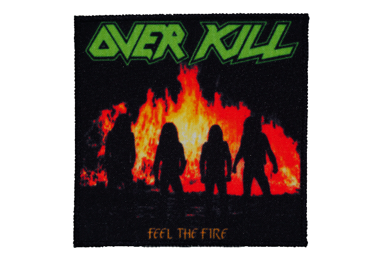 Нашивка с полноцветной печатью из габардина со средней прокладкой