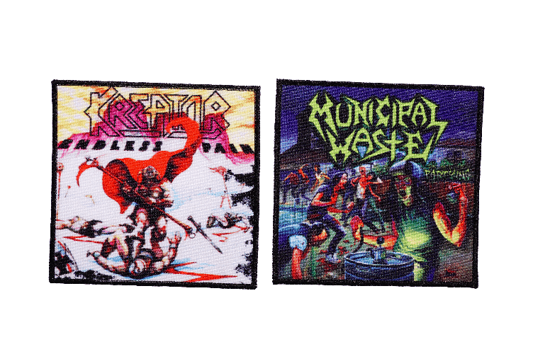 Нашивки с полноцветной печатью. Размер 15х15 см. Матерал габардин с прокладкой