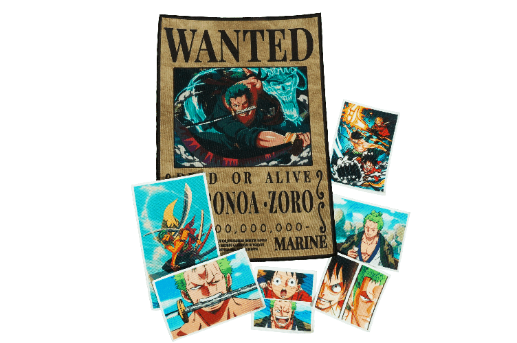 Полноцветная печать на нашивках из габардина