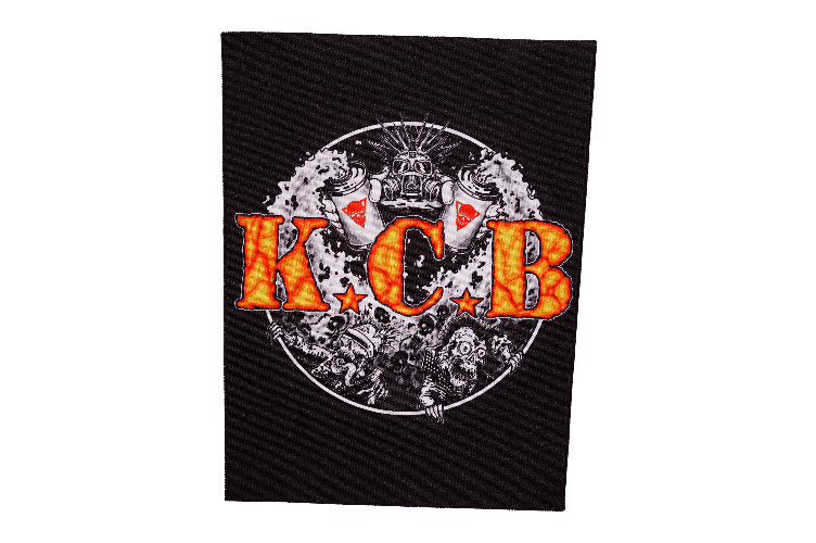 Нашивка Большая 40х55 см. средней толщины, с  полноцветной печатью из габардина