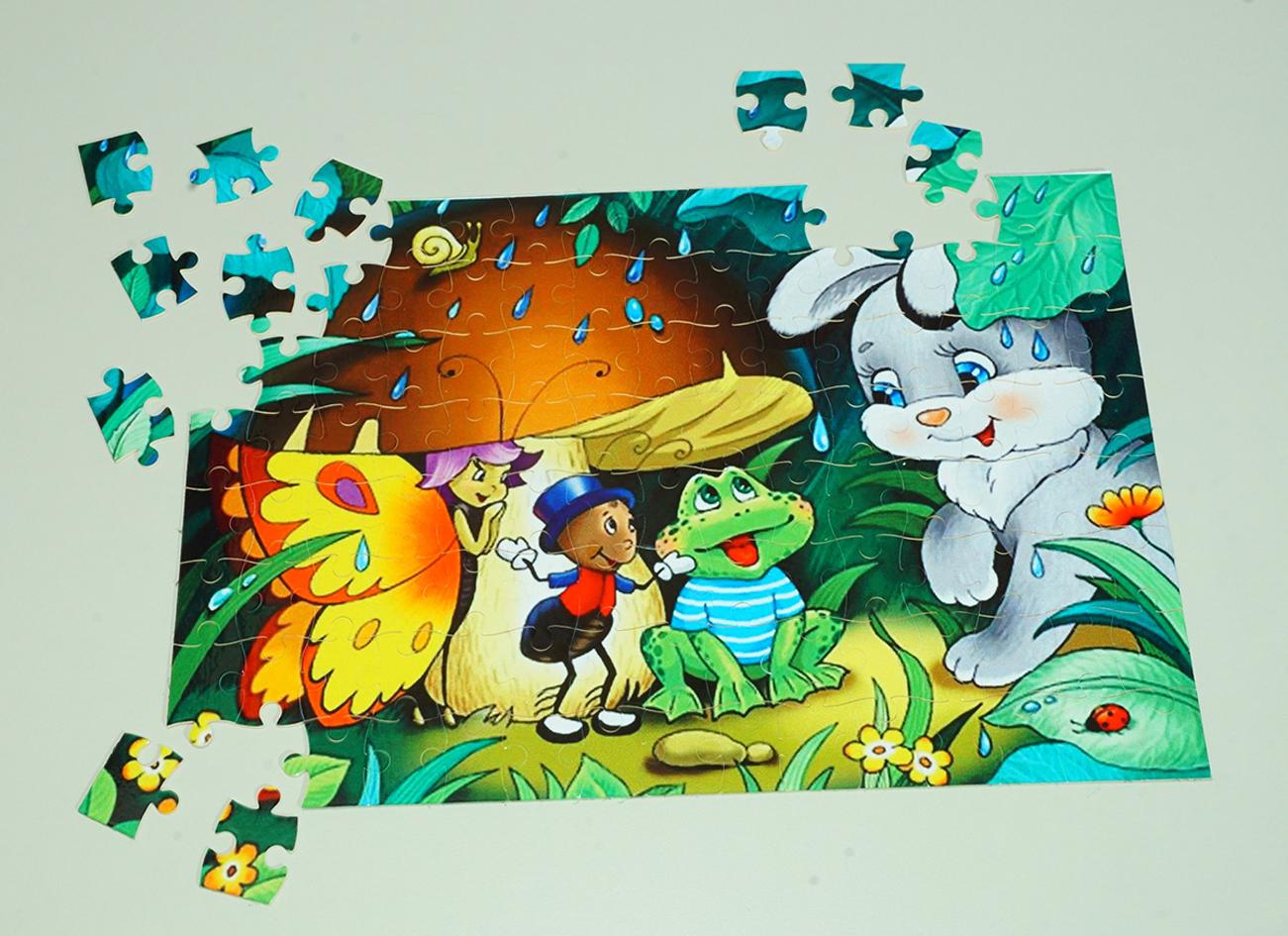 Магнитный, прямоугольный пазл 18 х 27 см. с фотографией, на заказ.