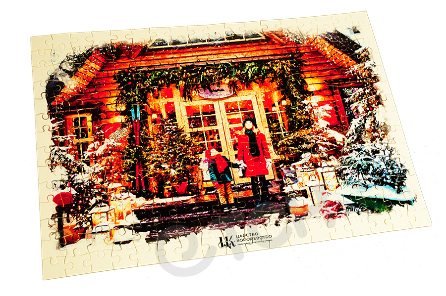 Сувенирный пазл с логотипом