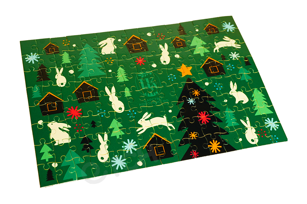 Пазл с логотипом