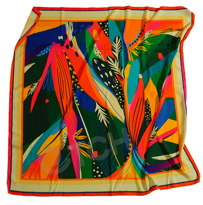 Платок со своим рисунком. Сублимационная печать