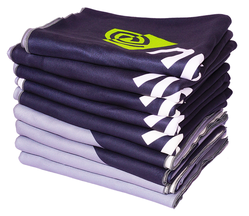 Брендированный плед с логотипом