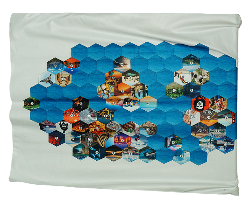 Брендированный плед на заказ