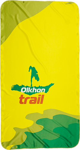 Полотенце с полноцветной печатью 50х80 см. из Материал Nano Faber.