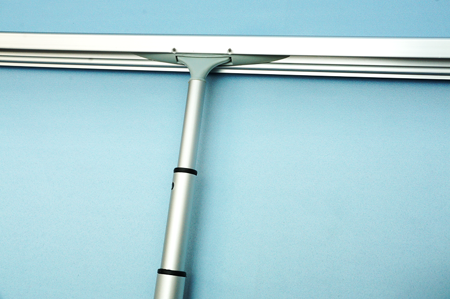 Л-опора Люкс фото соединения штока с планкой