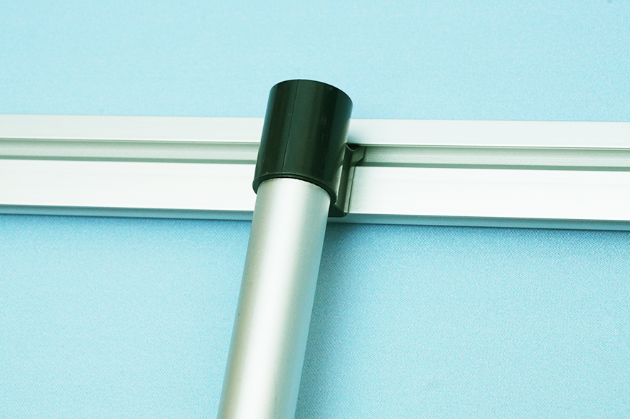 Стенд ролл ап Смарт фото соединения штока с верхней планкой