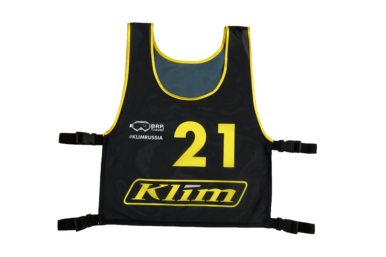 Спортивный номер Про из флажной ткани