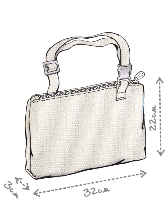 Рисунок покроя сумки Кросс Боди