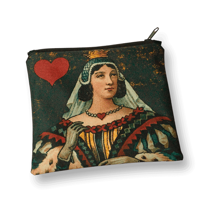 Пенал Плоский с принтом заказчика: фрагмент живописного портрета