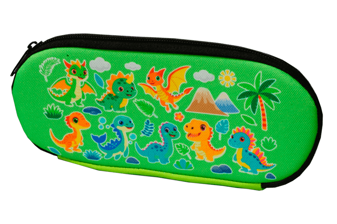 Пенал Овал с принтом