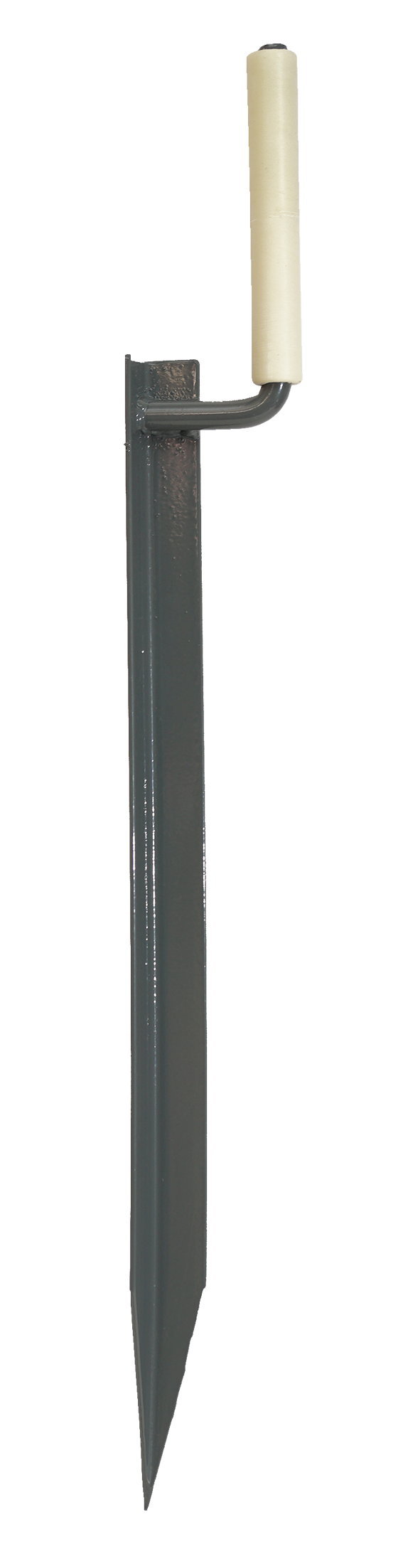 Основание Штырь - это стальной, заостренный уголок для рекламных флагов типа Парус с флагштоком диаметром 30 мм.