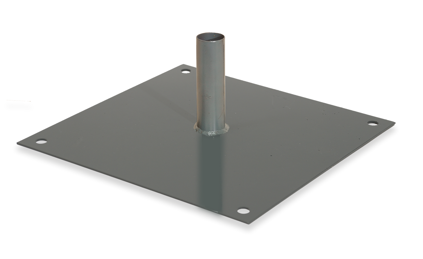 Мобильное основание Квадрат стальное: 40х40 см. для установки флагов типа Парус с флагштоком, диаметром
          50 мм.