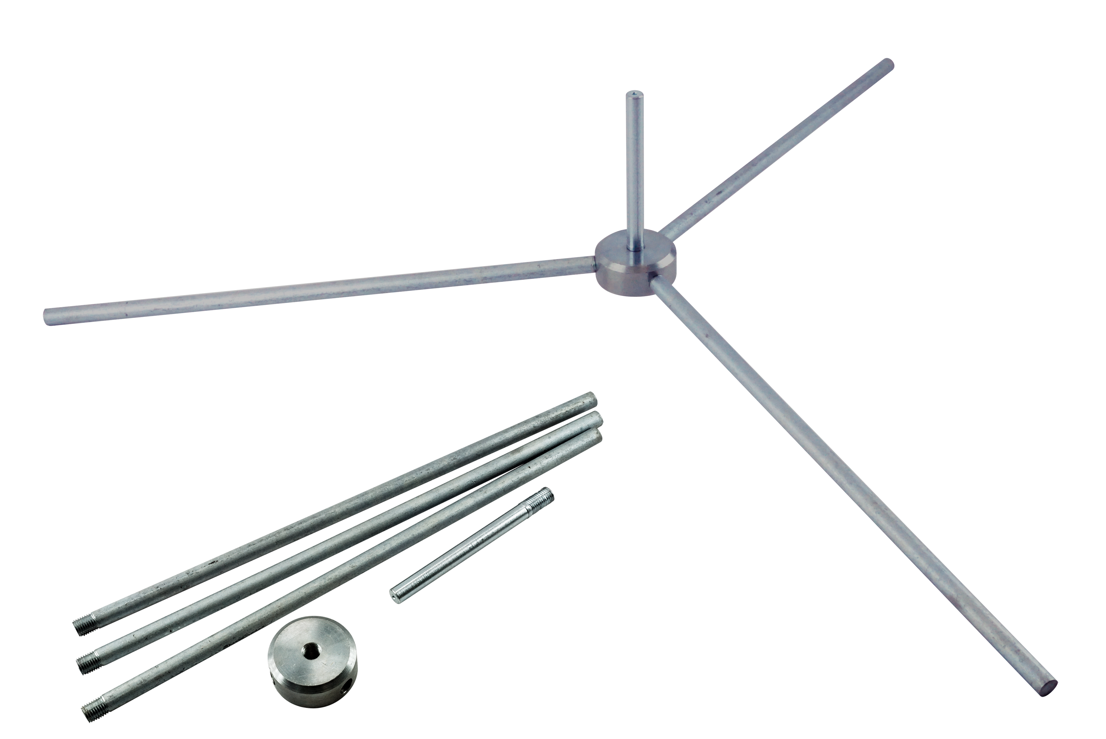 Разборное основание Трио для рекламных флагов.