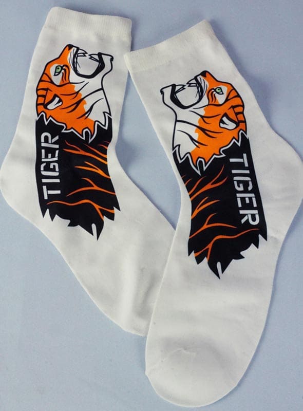 Носки с печатью рисунка.