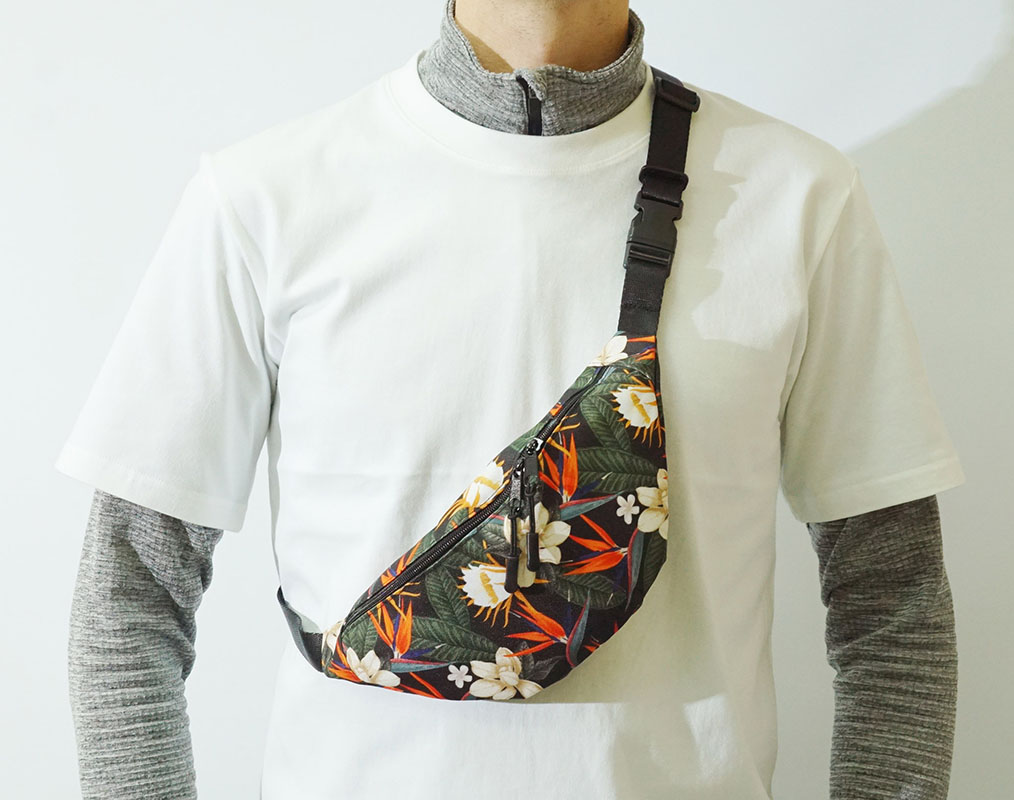 Поясная сумка Банан с принтом заказчика