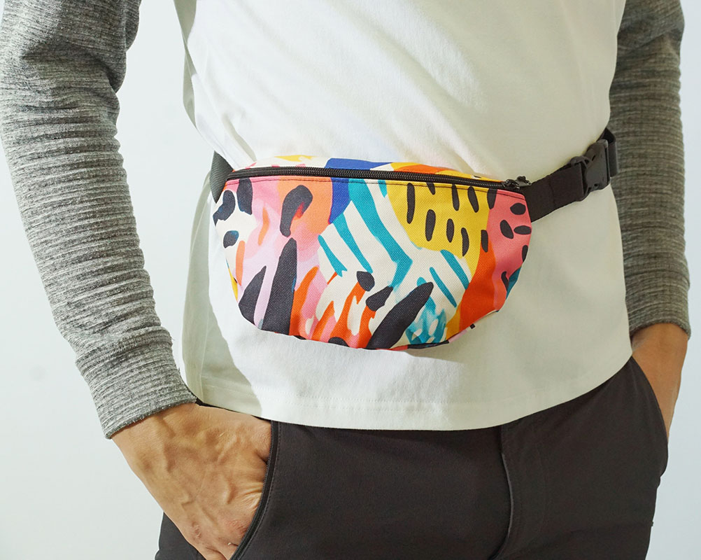 Поясная сумка Драйв с принтом заказчика