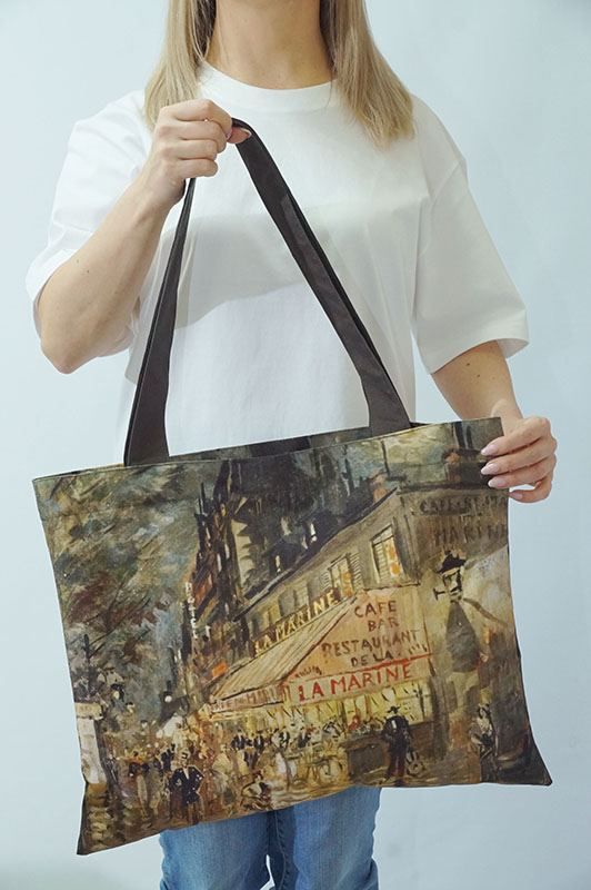 Шоппер Универсал с печатью рисунка по всей сумке