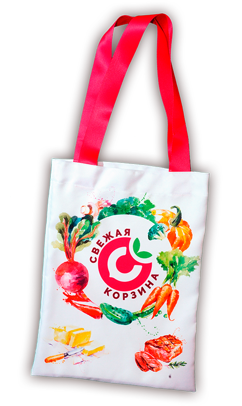 Рекламная сумка шоппер на заказ