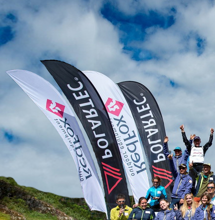 Рекламные флагов Парус на заказ